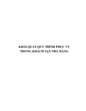 Khái quát quy trình phục vụ trong khách sạn nhà hàng