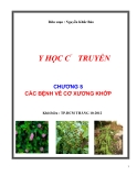 Y học cổ truyền: Chương 8 - Các bệnh về cơ xương khớp - Nguyễn Khắc Thái Bảo