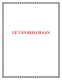 Lễ tân khách sạn