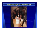 Bài giảng: Chiến lược cấp công ty