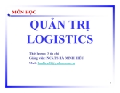 Môn học: Quản trị Logistics