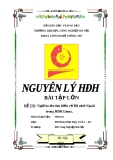 Đề tài nguyên lý hệ điều hành: Nghiên cứu tìm hiểu về bộ nhớ ngoài trong hệ điều hành Linux