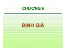Chương 6: Định giá