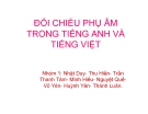 Bài tập nhóm: Đối chiếu phụ âm trong tiếng Việt và tiếng Anh