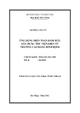 Luận văn: Ứng dụng điện toán đám mây xây dựng thư viện điện tử trường cao đẳng Bình Định
