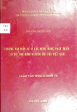 Luận văn Thạc sĩ Kinh tế : Thương mại điện tử ở các nước đang phát triển và bài học kinh nghiệm đối với Việt Nam