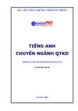 Từ vụng tiếng Anh chuyên ngành Quản trị kinh doanh