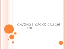 Bài giảng Kỹ thuật đo lường (Trương Thị Bích Thanh) - Chương 5 Các cơ cấu chỉ thị