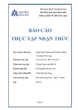 Báo cáo thực tập nhận thức: Ngân hàng Thương mại Cổ phần Á Châu Chi nhánh Văn Lang