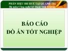 Báo cáo đồ án tốt nghiệp: Tính toán, thiết kế hệ thống xử lý nước thải tập trung khu công nghiệp Nam Đông Hà công suất 1600 m3/ngày đêm