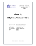 Báo cáo thực tập nhận thức: Công ty May mặc Quảng Việt