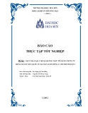 Báo cáo thực  tập tốt nghiệp: Thực trạng quy trình phương thức tín dụng chứng từ  trong thanh toán quốc tế tại ngân hàng Đông  Á- Chi nhánh quận 1