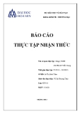 Báo cáo thực tập nhận thức: Công ty TNHH SX-TM-DV Tiến Chung