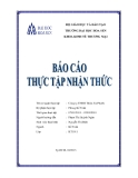 Báo cáo thực tập nhận thức: Công ty TNHH Thiên Tự Phước