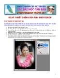 Photoshop CS5 Extended các bài học căn bản: Kỷ thuật chỉnh sửa ảnh photoshop