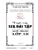 Tuyển tập 528 bài tập đại số và hình học lớp 10