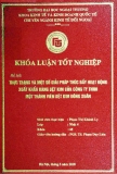 Khóa luận tốt nghiệp: Thực trạng và một số giải pháp thúc đẩy hoạt động xuất khẩu hàng dệt kim của công ty TNHH một thành viên Dệt kim Đông Xuân