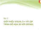 Bài giảng Lập trình mô phỏng robot và hệ cơ điện tử ME4291: Bài 2 - PGS. Phan Bùi Khôi, TS. Phan Mạnh Dần