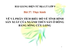 Bài giảng Địa lý 9 bài 37: Thực hành Vẽ và phân tích biểu đồ về tình hình sản xuất của ngành thuỷ sản ở đồng bằng sông Cửu Long