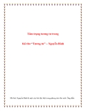 Văn phân tích lớp 12: Tâm trạng tương tư trong bài thơ “Tương tư” - Nguyễn Bính