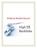 Bí kiếp tạo Backlink hiệu quả