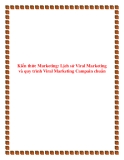 Kiến thức Marketing: Lịch sử Viral Marketing và quy trình Viral Marketing Campain chuẩn