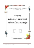 Bài giảng Đào tạo thiết kế mẫu công nghiệp