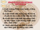 Bài giảng Lịch sử 12 bài 18: Những năm đầu của cuộc kháng chiến toàn quốc chống thực dân Pháp (1956 - 1950)