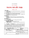 Giáo án bài 26: Trang trí lều trại - Mỹ thuật 8 - GV.B.Mai Phương