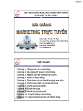 Bài giảng Marketing trực tuyến - Ths. Ao Thu Hoài