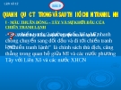 Bài giảng Lịch sử 12 bài 9: Quan hệ quốc tế trong và sau thời kỳ chiến tranh lạnh