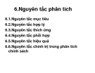 Bài giảng 6.Nguyên tắc phân tích