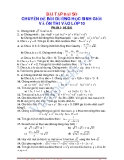 Đại số lớp 9: Bài tập chuyên đề bồi dưỡng học sinh giỏi Đại số 9 - phần 1