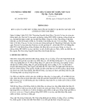 Thông báo 204/TB-VPCP