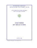 Giáo trình kỹ thuật lò hơi - ĐH Nông Nghiệp I