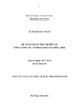 Tóm tắt luận văn thạc sĩ: Kế toán quản trị chi phí sản xuất tại tổng công ty cổ phần dệt may Hòa Thọ