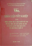 Khóa luận tốt nghiệp: Phòng thương mại và công nghiệp Việt Nam với hoạt động xúc tiến thương mại cho các doanh nghiệp trong quá trình hội nhập kinh tế quốc tế