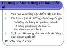 Bài giảng Quản trị kinh doanh quốc tế (Nguyễn Hùng Phong) - Chương 3: Môi trường văn hóa quốc tế