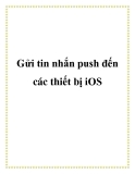 Gửi tin nhắn push đến các thiết bị iOS