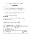Giáo án bài 7: Tính chất hóa học của bazơ - Hóa 9 - GV.N Phương