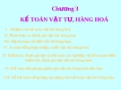 Bài giảng Kế toán doanh nghiệp (Th.S Đinh Xuân Dũng) - Chương 3: Kế toán vật tư, hàng hoá 