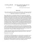 Thông báo 188/TB-VPCP