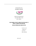 Luận văn nuôi trồng thủy sản: Thực nghiệm ương ấu trùng tôm càng xanh từ bố mẹ tự nhiên trên sông hậu theo qui trình nước xanh cải tiến