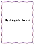 Truyện ngắn: Mẹ chồng đến chơi nhà