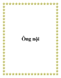 Truyện ngắn: Ông nội