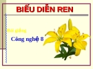 Bài giảng Công nghệ 8 bài 11: Biểu diễn ren