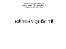 Bài giảng Kế toán quốc tế - Bùi Văn Vịnh