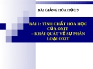 Bài giảng Tính chất hóa học của oxit. Phân loại oxit - Hóa 9 - GV.N Phương