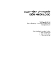 Giáo trình Lý thuyết điều khiển logic - ThS. Nguyễn Bá Hội