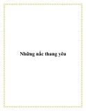 Những nấc thang yêu